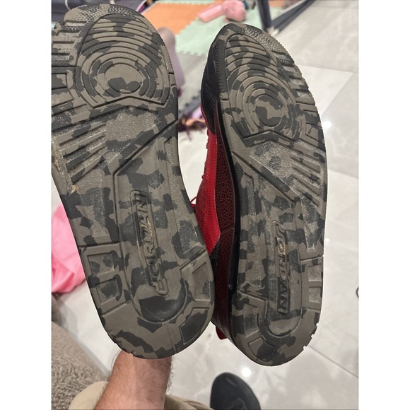 Nikeid Jordan 605236-983 Red 2015 Size 14 - Picture 7 of 9